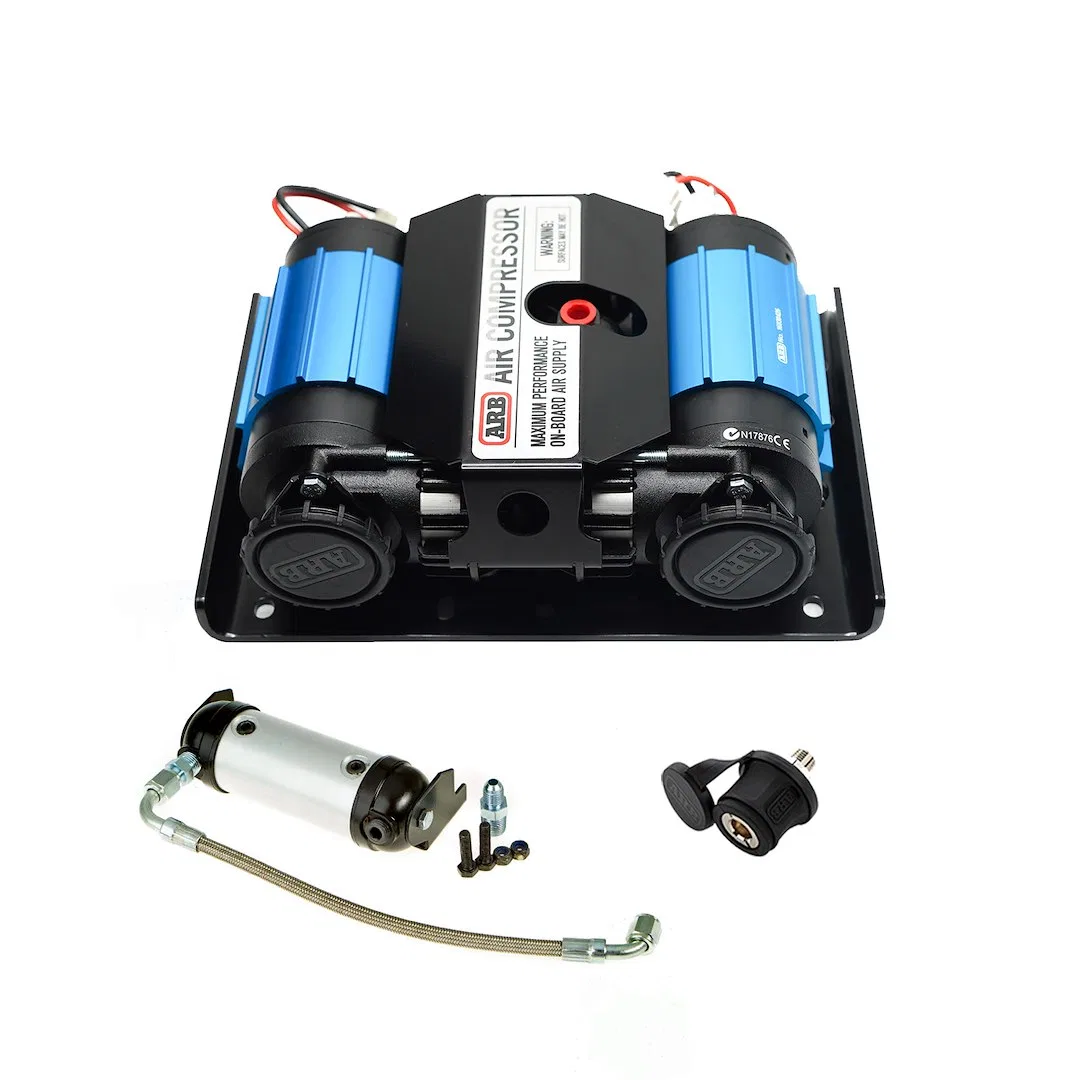 CKMTA12BK1 – ARB USA Air Compressor, On-Board 150 PSI Maximum Working Pressure 6.16 Cubic Feet Per Minute (CFM) At 0 ...